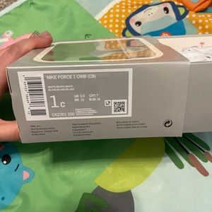 Baby 1C Nike Force 1 Crib shoe